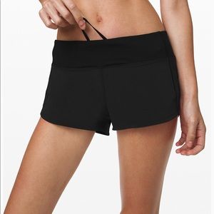 Lululemon Black speed up short